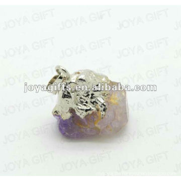 Raw Tumbled Gemstone Pendant